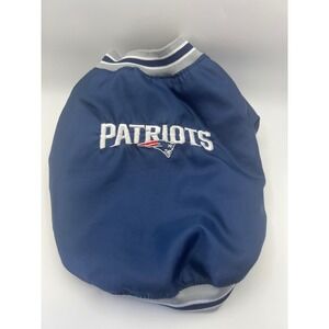 Pets First New England Patriots Dog Jacket Size Small